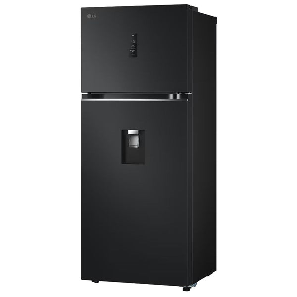 LG Refrigeradora Top Freezer de 383L (Net) / 423L (Gross) Smart Inverter & ThinQ™, color Negro Mate VT40APD