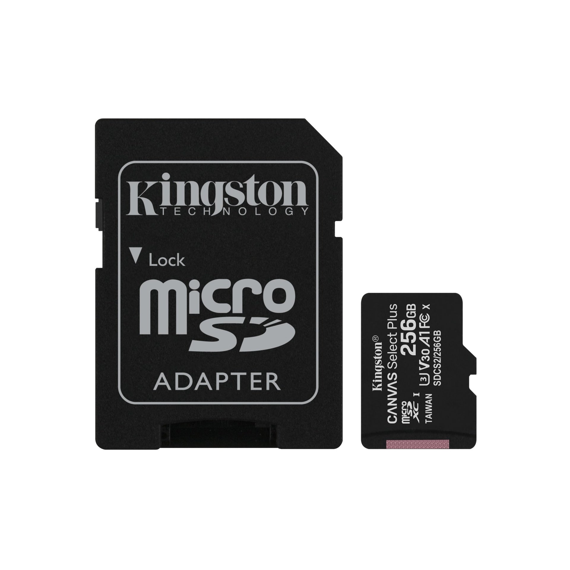 Memoria micro sdxc 256GB Kingston canvas select clase 10 android