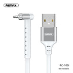 Cable USB Lightning RC-100I Series Joy Remax - Blanco