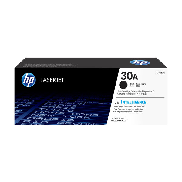 HP cartucho de toner negro 30A CF230A