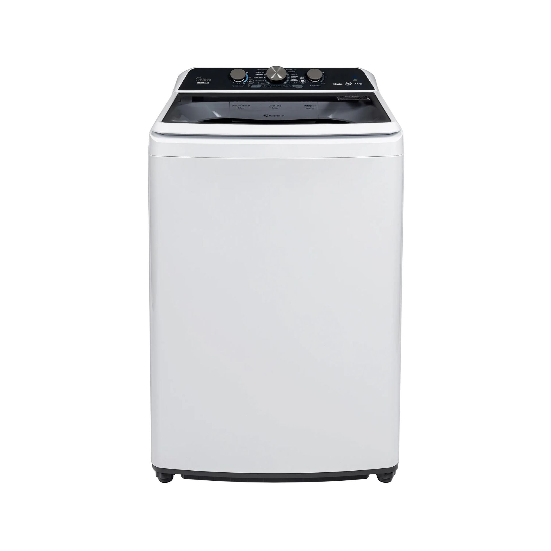 Midea lavadora carga superior  blanca  22Kg MA500W22/W
