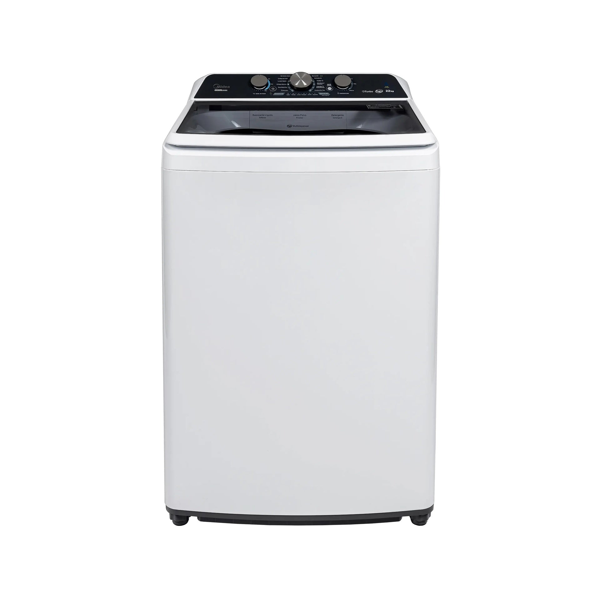 Midea lavadora carga superior  blanca  22Kg MA500W22/W
