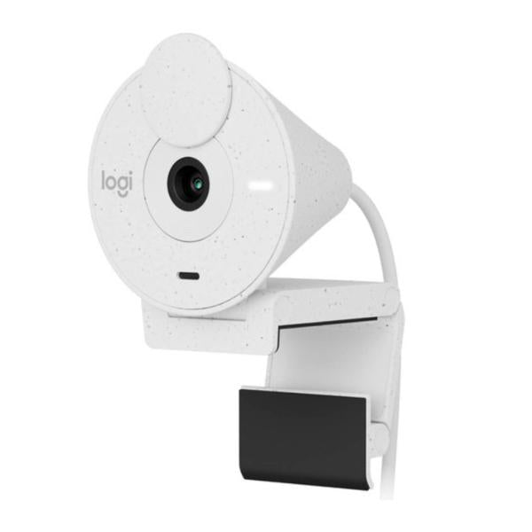 Camara Web Logitech Brio 300 1080P USB-C 960-001440 - Blanco