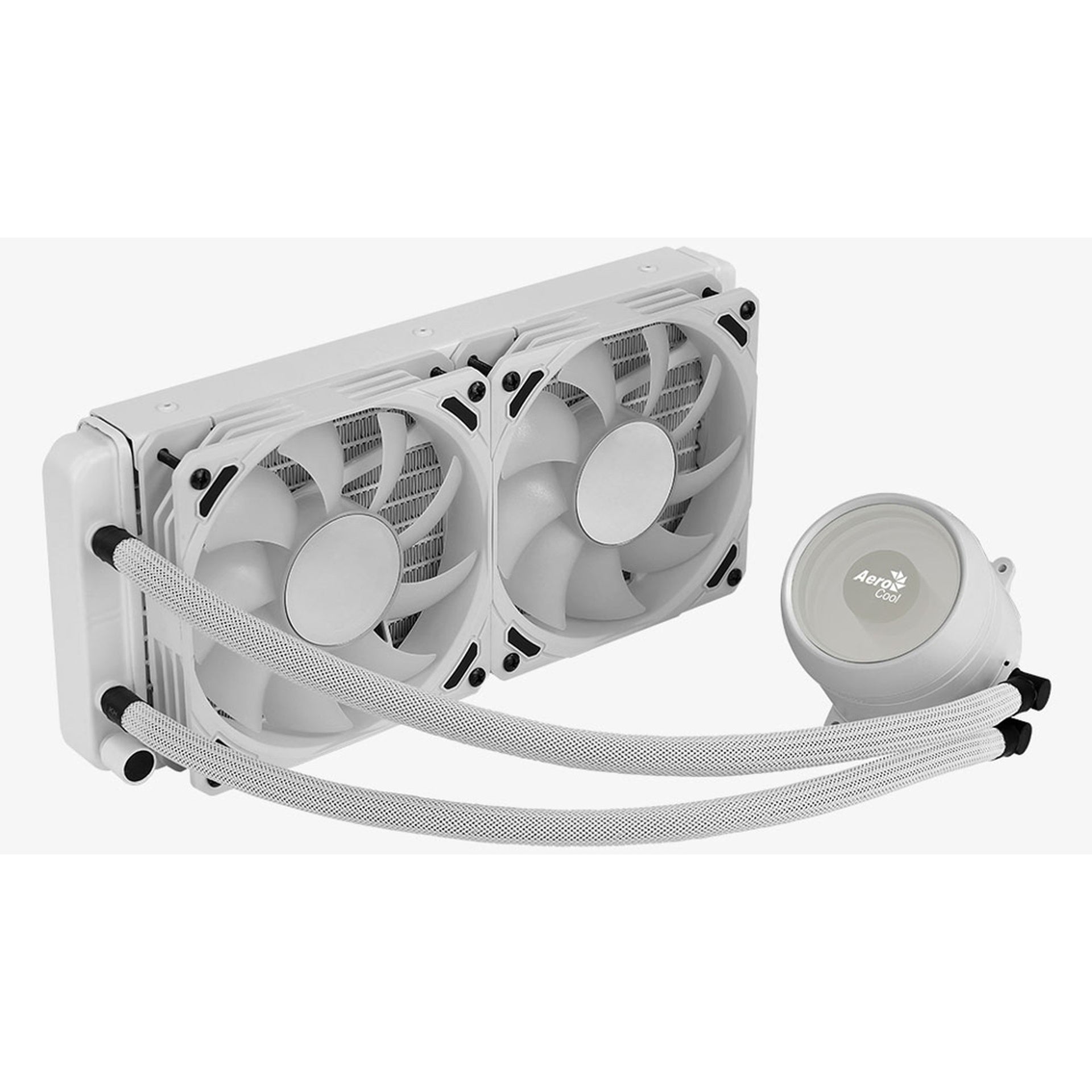 Enfriamiento Liquido Aerocool Mirage L240 White AIO 240mm RGB Blanco Imagen principal del producto