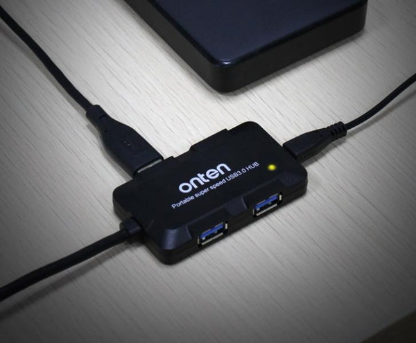 Hub USB Tipo a OTN-8102B Onten - Negro