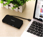 Cable Adaptador USB Tipo C a HDMI + USB Tipo B 3.0 + USB Tipo C + VGA OTN-9163 Onten