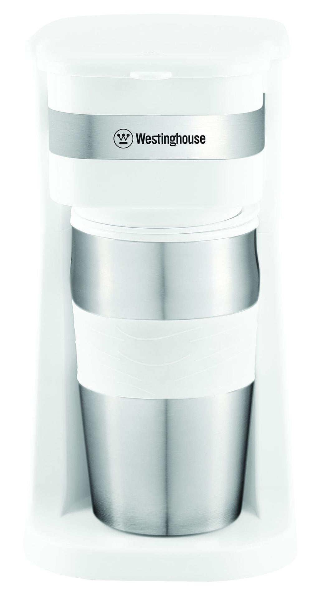 Westinghouse cafetera individual con mug térmico blanca -WKCMGO11WH