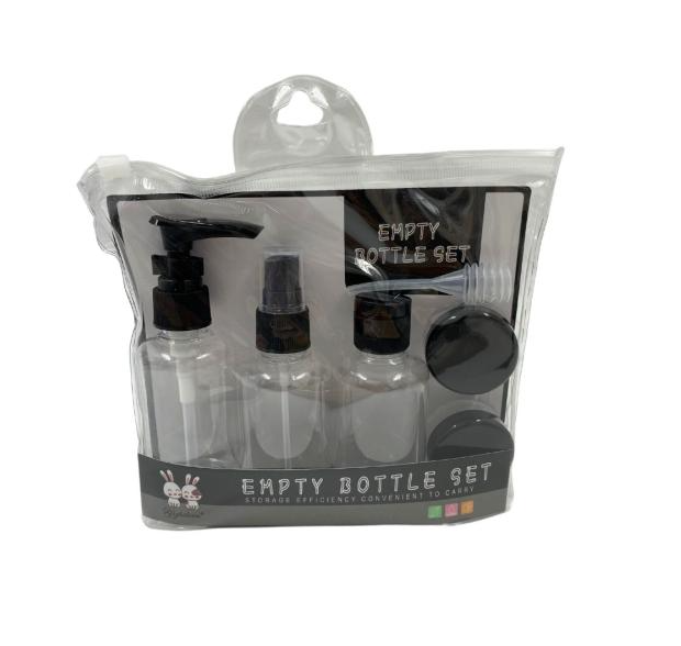 Set botellas viaje 2 Pza portatil anti-derrames Imagen principal del producto