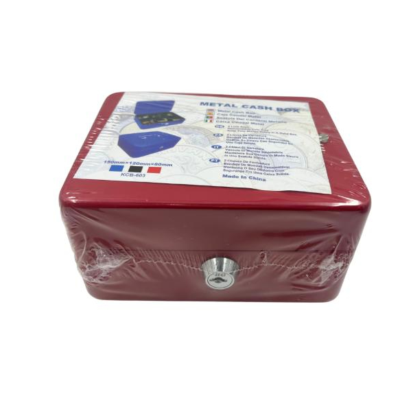 Caja de dinero metálica KCB-603 - 30 cm Imagen principal del producto