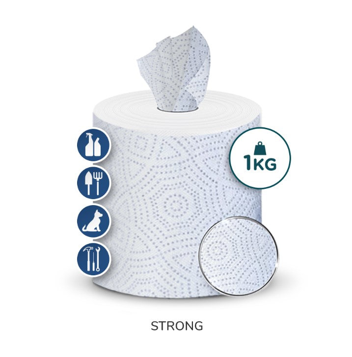 Amoos Toalla Mayordomo Strong Triple Hoja 280 H Paq 6 Und J637013