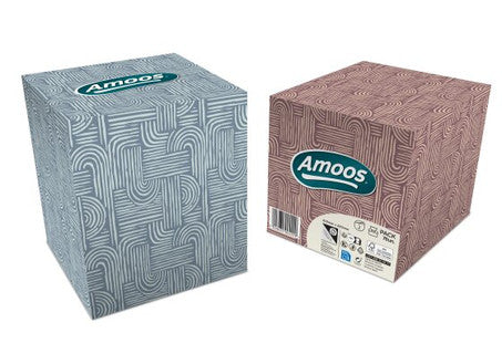 Amoos pañuelos faciales cubo cosmético 70 pañuelos 2 capas Imagen principal del producto