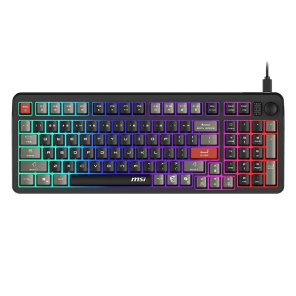 MSI teclado gaming membrana USB forge GK110 us Imagen principal del producto