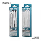 Audifonos Manos Libres RW-105 Remax - Blanco