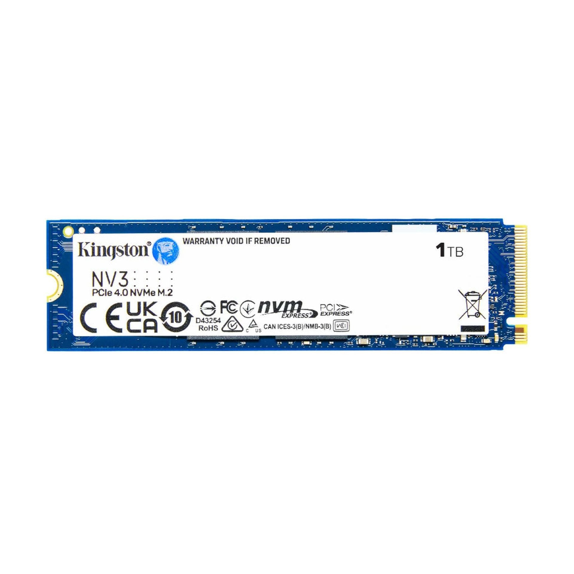 Kingston SSD NV3 PCIE 4.0 NVME SNV3S - 1000G Imagen secundaria del producto