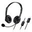 Headset Genius HS-230U Alámbrico USB 2.4m 31710021401 - Negro