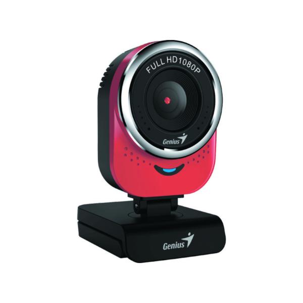 Camara Web Genius Qcam 6000 1080P USB-A con Micrófono Digital 32200002408 - Rojo Imagen principal del producto