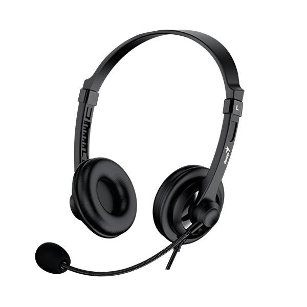 Headset Genius HS-230U Alámbrico USB 31710021400 - Negro