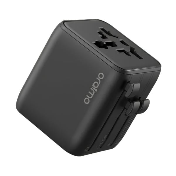Adaptador universal Oraimo poweromni 25 OCW-T01 2 tomas AC enchufes Imagen principal del producto