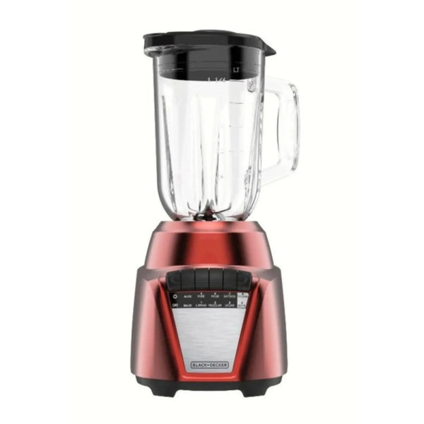 Black + decker licuadora rojo 700W jarra vidrio 1.25l BL0876-2RDLA