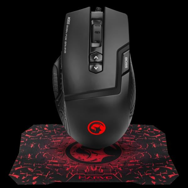SET LINEA SCORPION M355 MOUSE PAD G1 MARVO