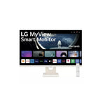 Monitor 27 puLGadas lg 27SR50F-W 1920 x 1080 5MS 50 60hzhz HDMI USB FHD IPS with webos smart