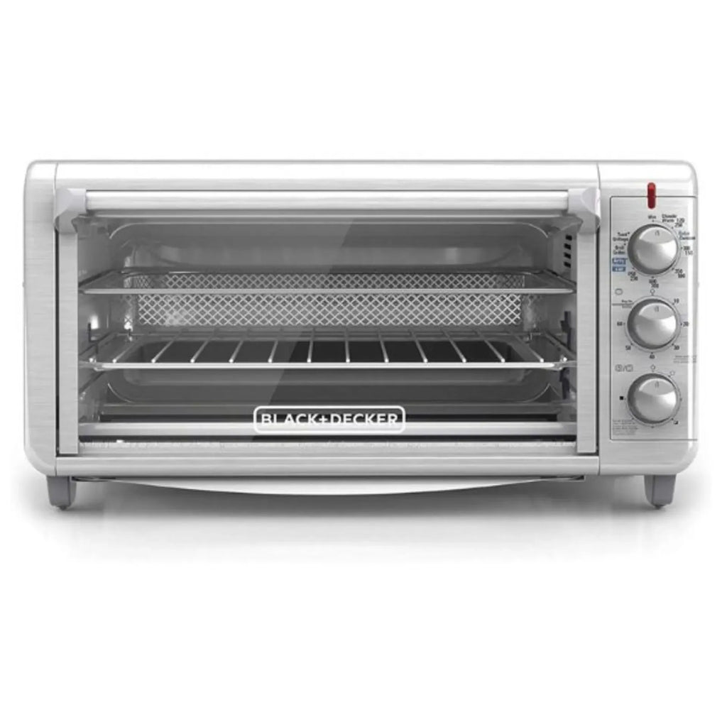 Black + decker horno freidora aire 8 rebanadas inox TO3265XSS-LA