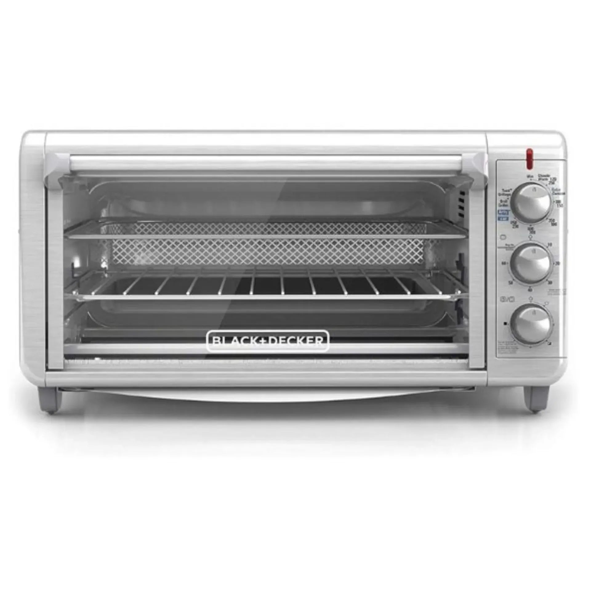 Black + decker horno freidora aire 8 rebanadas inox TO3265XSS-LA Imagen principal del producto