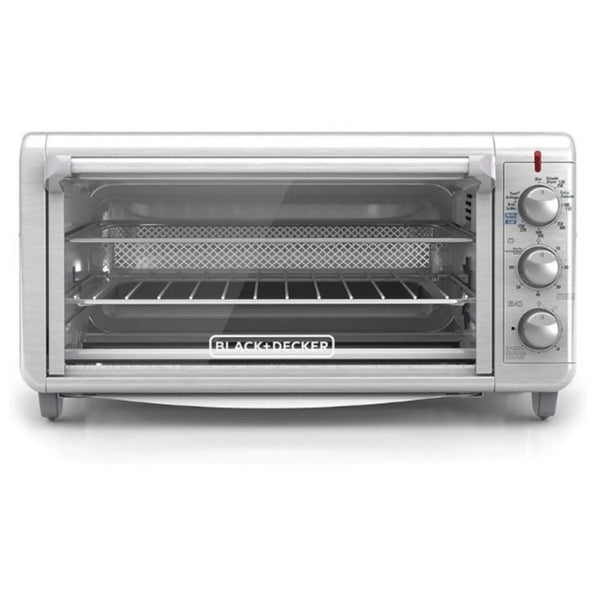 Black + decker horno freidora aire 8 rebanadas inox TO3265XSS-LA
