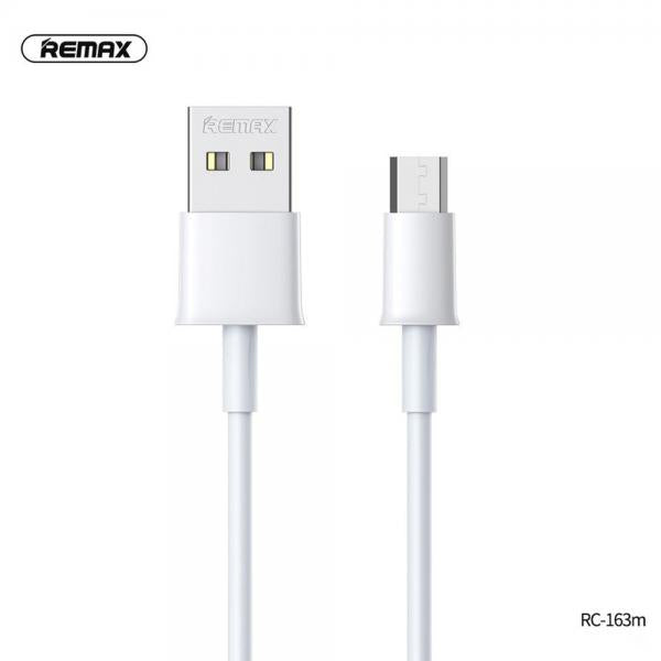 Cable USB Micro B RC-163M Serie PRO Data Remax - Blanco