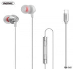 Audifonos Manos Libres RM-560 Tipo C - Blanco