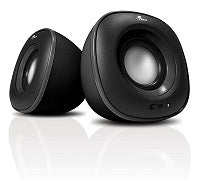 Xtech Altavoces 2.0 Cableados 6 W Negros XTS-115BK