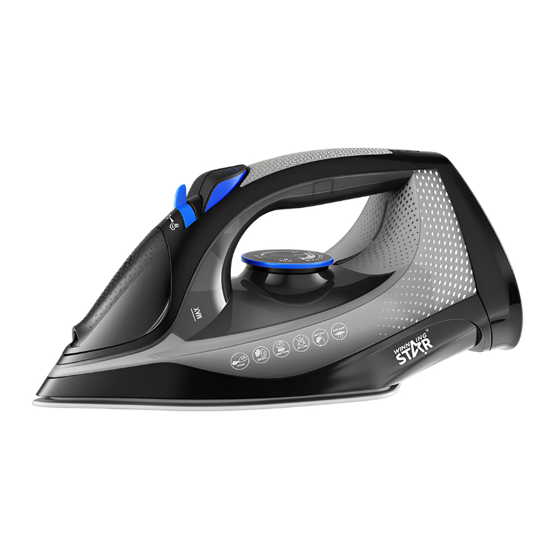 Plancha de Vapor Winning Star ST-2027 1100W 300ML DYD-1721-WST-110V-17608 - Negro