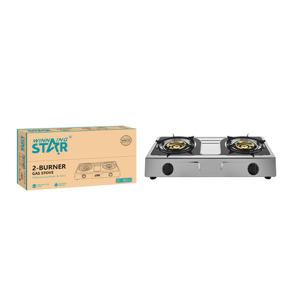 Cocina de Gas de 2 Quemadores Winning ST-9654 MQL-425-WST-19092 - Gris