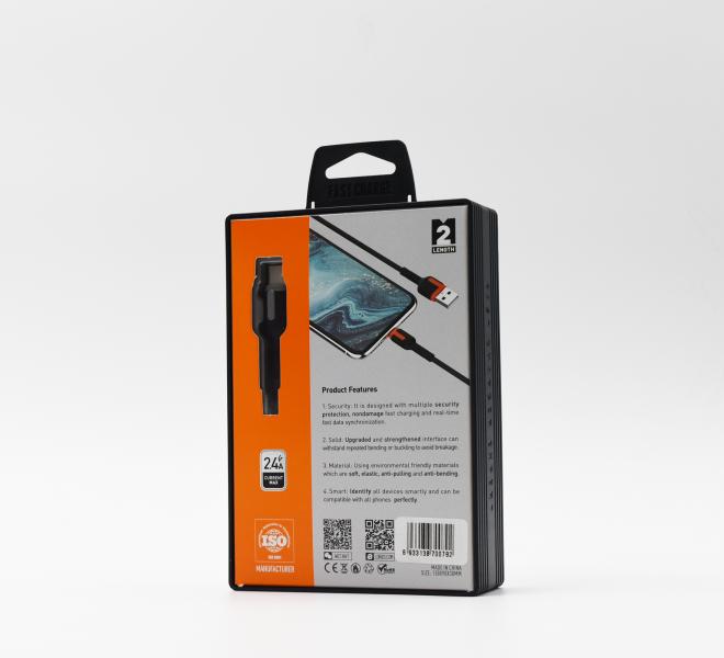 Cable USB Micro B LS532 Ldnio - Negro
