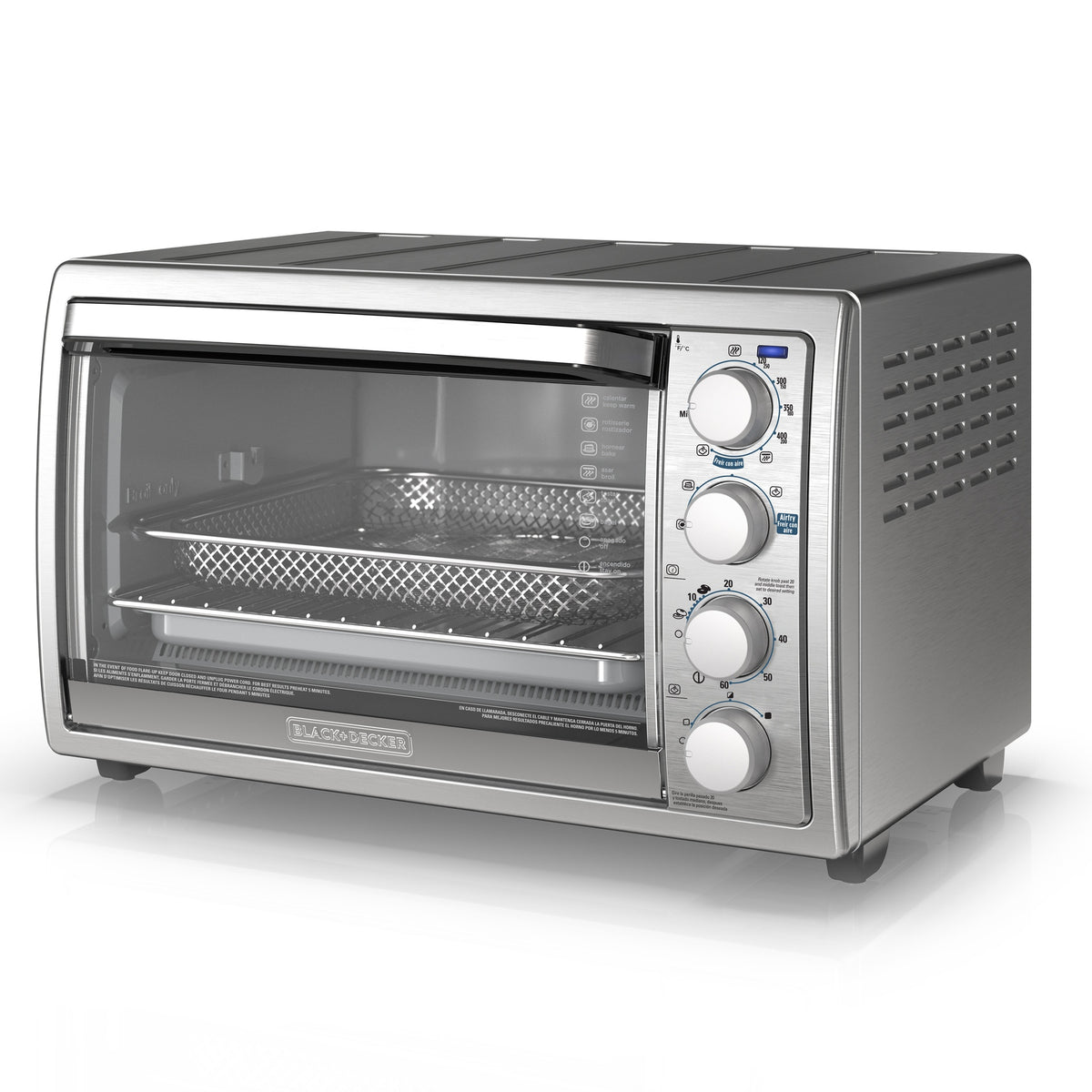 BLACK & DECKER Horno Tostador Freidora Aire TO4315SS-LA Imagen principal del producto