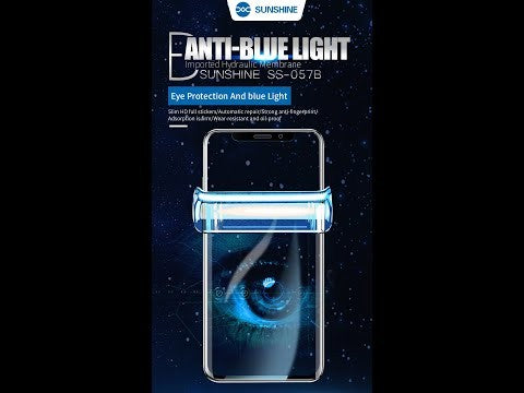LAMINA HIDROGEL SS-057B ANTI BLUE SUNSHINE INCLUYE CORTES