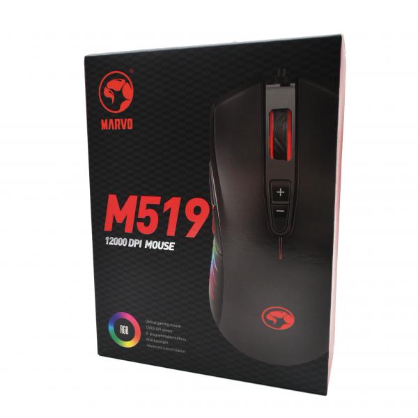 Mouse Alambrico Gamer Scorpion M519 Marvo
