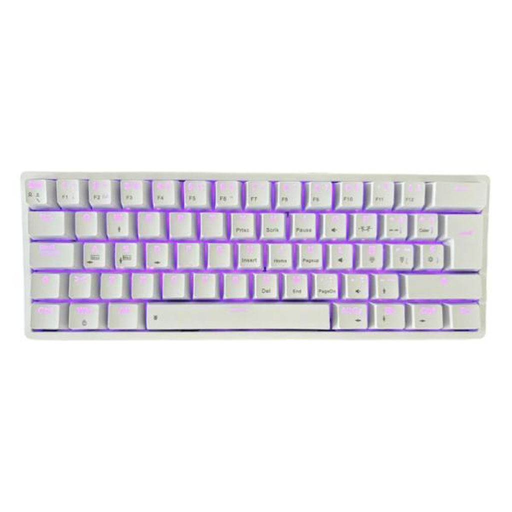 Teclado gaming RGB Eagle Warrior KAY182U0002C 60% mecánico inalámbrico BT español