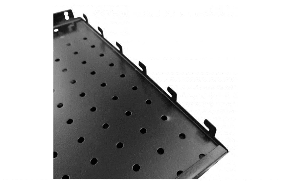 BANDEJA RANURADA L1000MM*H350MM 6 CAPAS NEGRA NEGRA