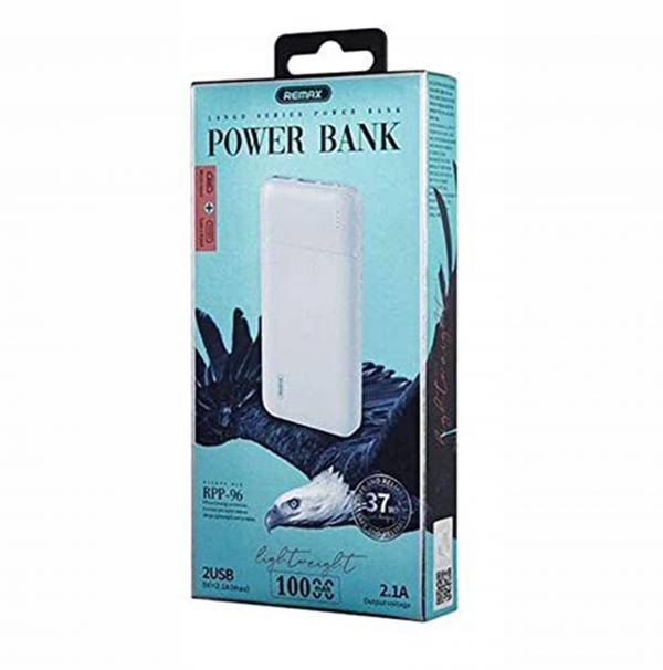 Bateria de Emergencia RPP-96 10.000mah Serie Lango Remax - Blanca