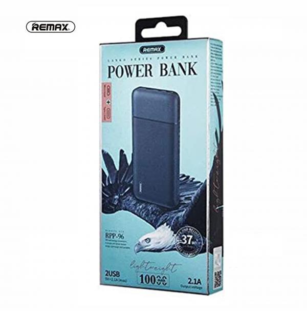 Bateria de Emergencia RPP-96 10.000mah Serie Lango Remax - Azul