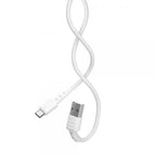 Cable USB Micro B RC-179M - Blanco