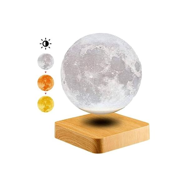 BOMBILLA LUZ SUSPENDIDA DECORATIVA DISEÑO LUNA