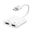 Cable USB Tipo C Macho a Dual Tipo C Hembra Serie Remine RL-LA11A Remax - Blanco
