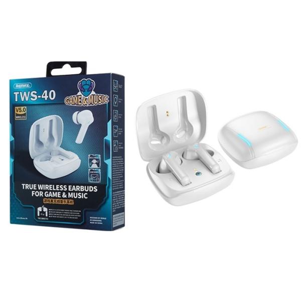 Audifonos Manos Libres Bluetooth TWS-40 Remax - Blanco