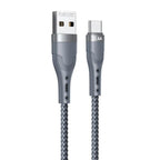 Cable USB Micro B RC-006M - Plateado