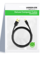 Cable USB Tipo a Macho a USB Mini B Macho US132 10355 Ugreen - 1M Negro