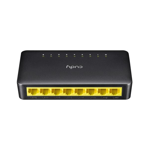 SWITCH CUDY FS108D 8XPORT 10/100 MBPS DESKTOP