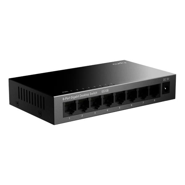 SWITCH CUDY GS108 8-PORT GIGABIT METAL DESKTOP