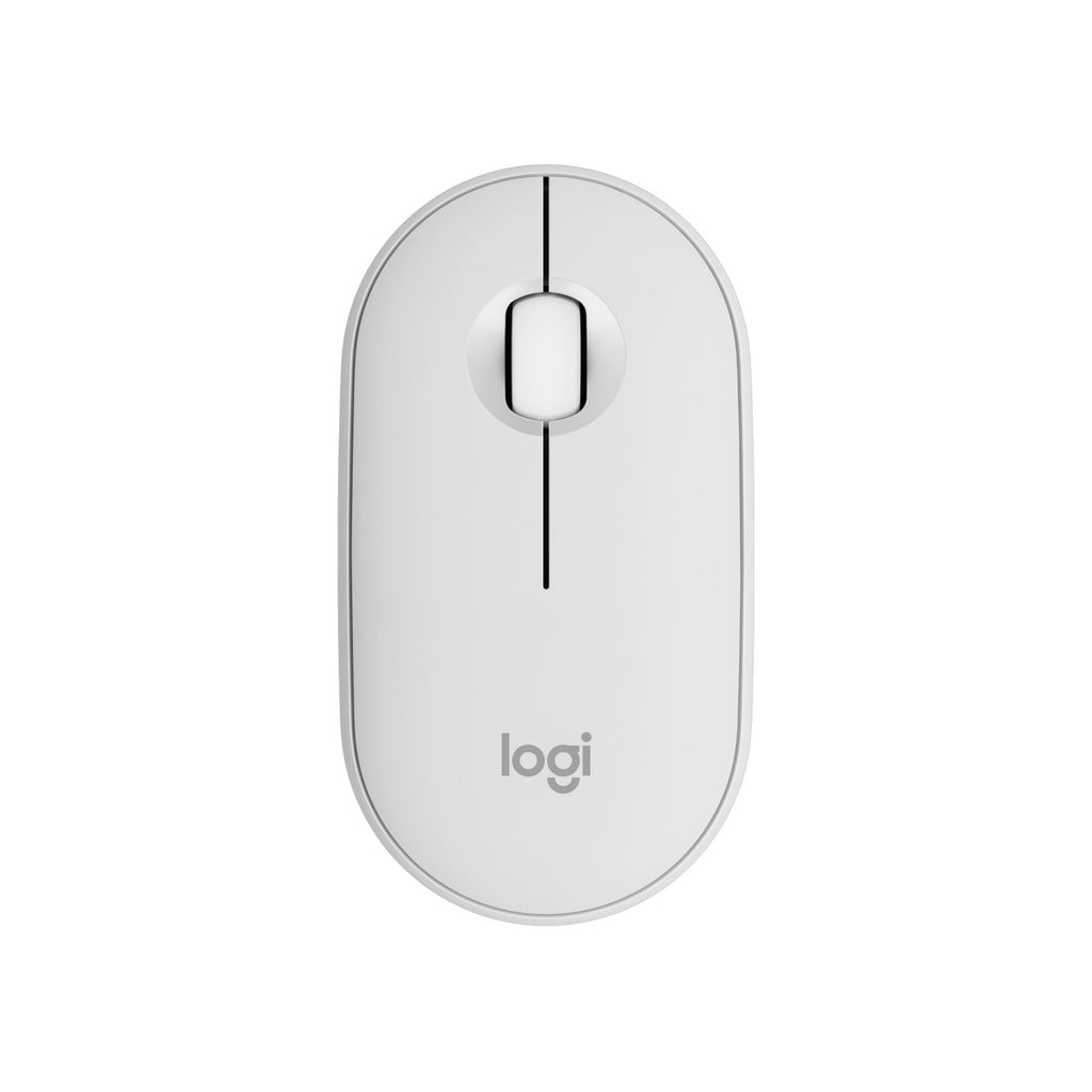 Mouse Logitech Pebble 2 M350S Inalámbrico Bluetooth / USB 4000 Dpi 910-007047 - Blanco